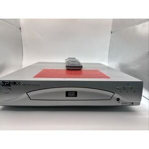 APEX DVD Video Player AD1115 Untested Compact Silver Tv Video